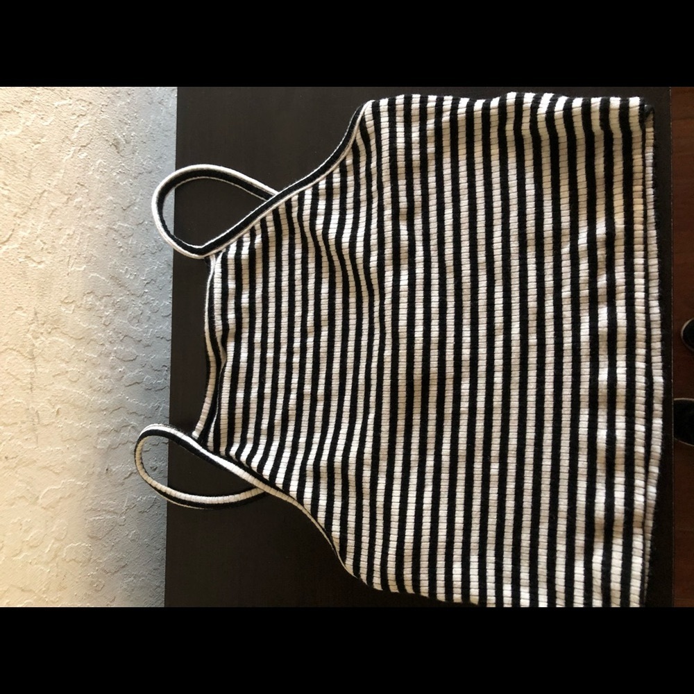 Stripped Halter Top!